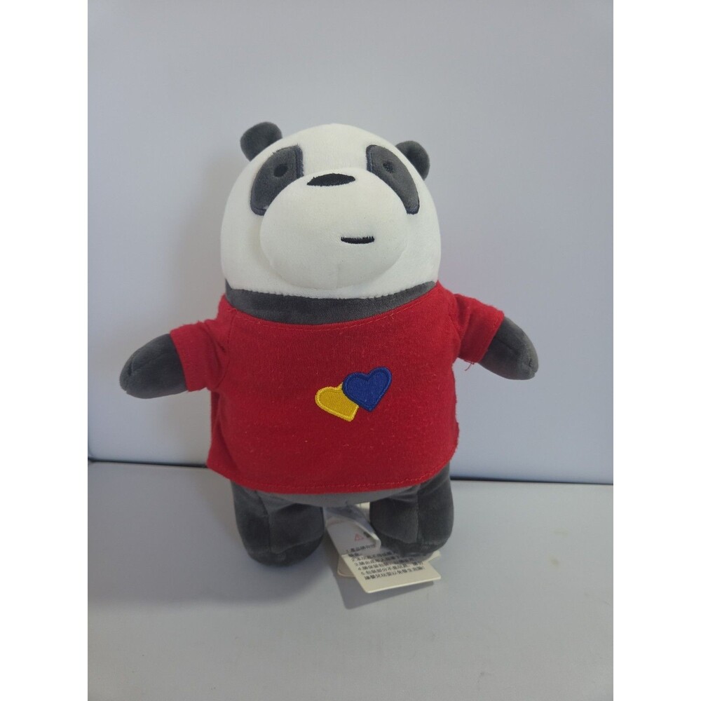 Míniso Cartoon Network We Bare Bears Panda Plush: 9” Tall, NWT